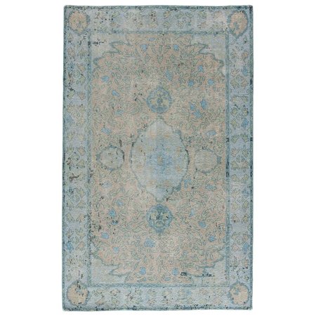 JAIPUR RUGS Kai Persian Knot 4 by 22 Alessia Design Rectangle Rug, Pelican - 2 x 3 RUG132909